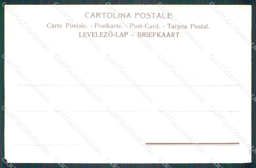 Militari VI Reggimento Bersaglieri Passaggio Sesia La Marmora cartolina XF1051 – retro