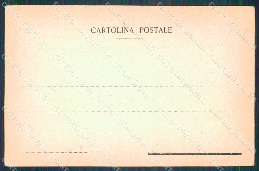 Militari VI Reggimento Bersaglieri Monte Vento La Marmora cartolina XF1052 – retro