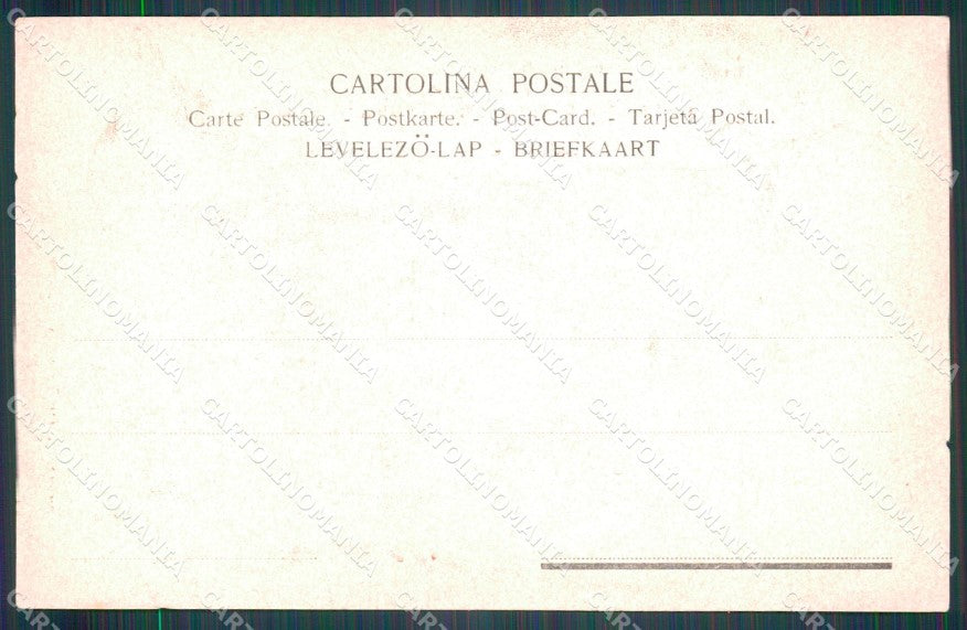 Militari VI Reggimento Bersaglieri Villafranca La Marmora cartolina XF1053 – retro