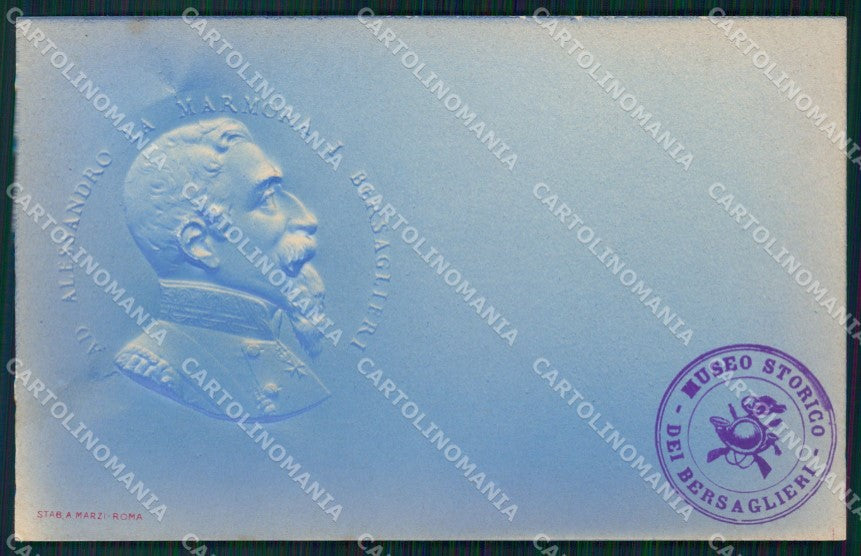 Militari Bersaglieri Alessandro La Marmora cartolina XF1054 – fronte