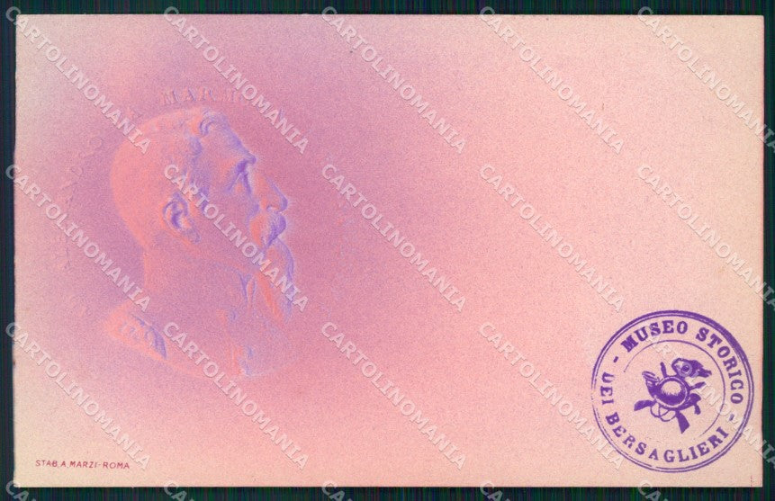 Militari Bersaglieri Alessandro La Marmora cartolina XF1055 – fronte