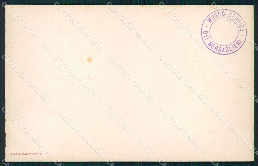 Militari Bersaglieri Alessandro La Marmora cartolina XF1057 – fronte