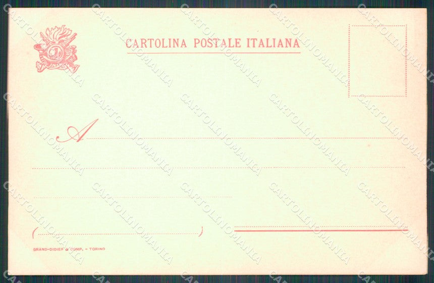 Militari I Reggimento Bersaglieri Palestro cartolina XF1062 – retro