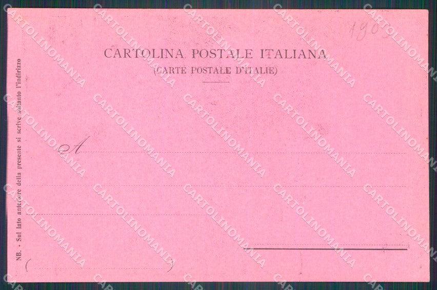 Militari VI Reggimento Bersaglieri cartolina XF1082 – retro