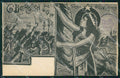 Militari VI Reggimento Bersaglieri Sesia Villafranca Custoza cartolina XF1084 – fronte