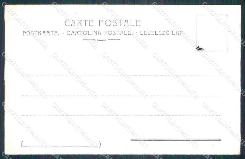 Militari VII Battaglione Bersaglieri cartolina XF1103 – retro