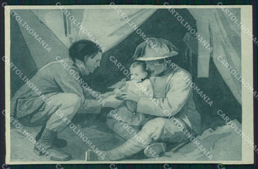 Militari Propaganda Bersaglieri cartolina XF1115 – fronte