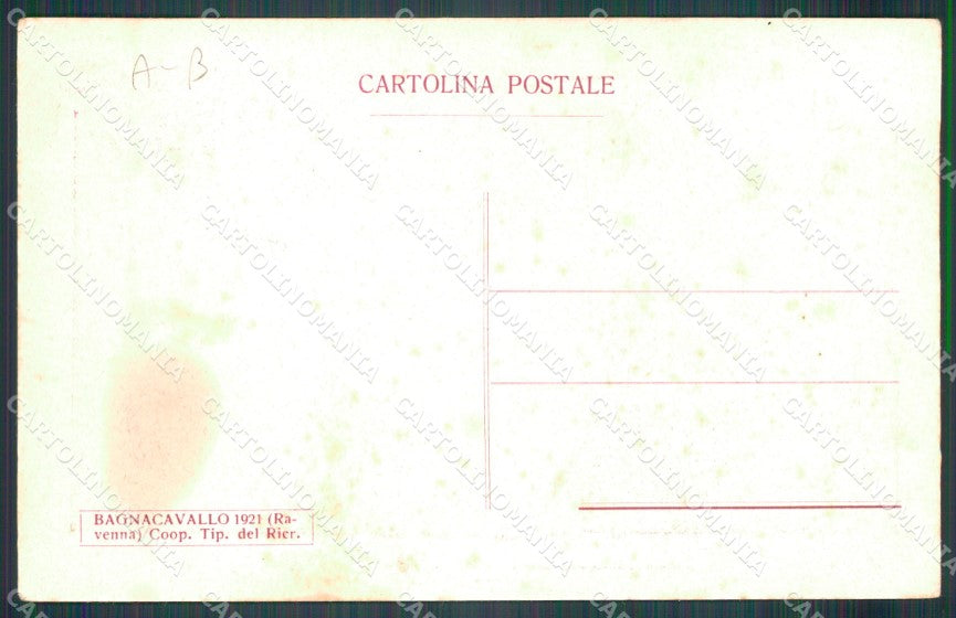 Militari Venezia Losson Meolo Asilo Baracca cartolina XF1138 – retro