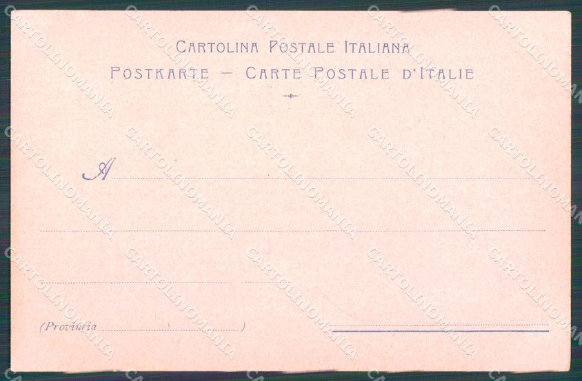 Militari VII Reggimento Bersaglieri Compagnia Ciclisti cartolina XF1185 – retro