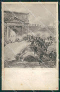 Militari Bersaglieri cartolina XF1186 – fronte