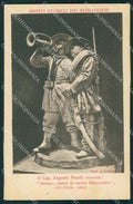 Militari II Reggimento Bersaglieri Custoza Paselli cartolina XF1187 – fronte