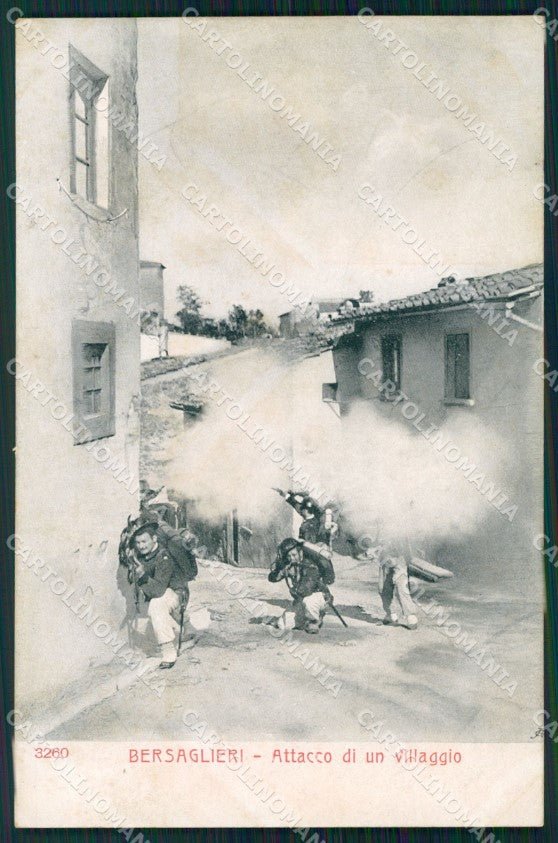 Militari Bersaglieri Alterocca 3260 cartolina XF1201 – fronte