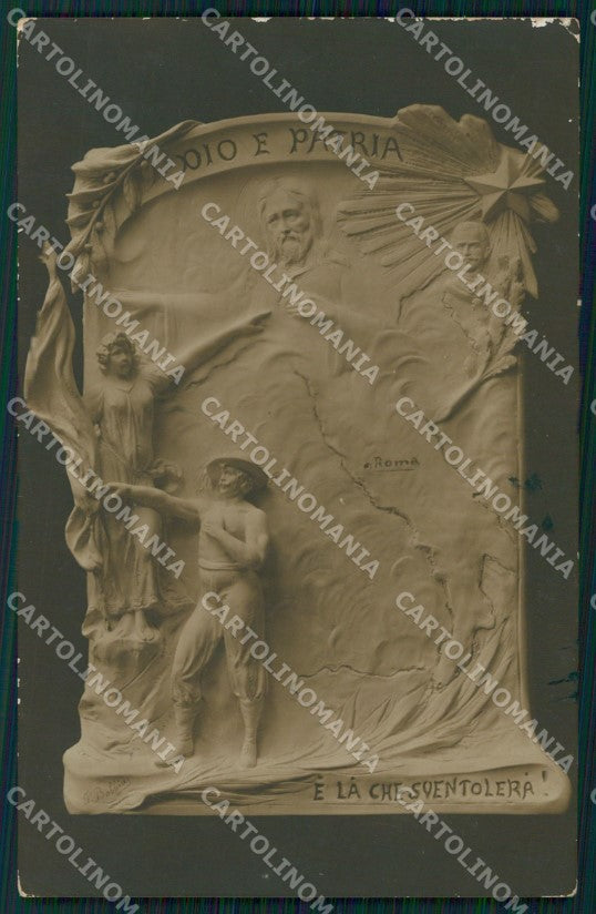 Militari Propaganda WWI Bersaglieri Savoia Foto cartolina XF1204 – fronte