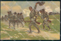 Militari Propaganda WWI Bersaglieri Ricordi Milano Metlicoviz cartolina XF1207 – fronte