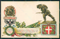 Militari I Reggimento Bersaglieri I VII IX Battaglione Spoleto cartolina XF1223 – fronte