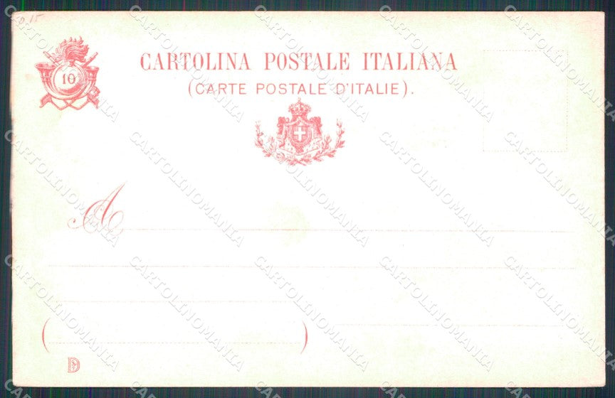 Militari X Regg Bersaglieri 34º 16º 35º Battaglione Anselmi cartolina XF1226 – retro