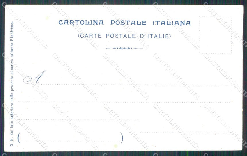 Militari IV Reggimento Bersaglieri cartolina XF1237 – retro
