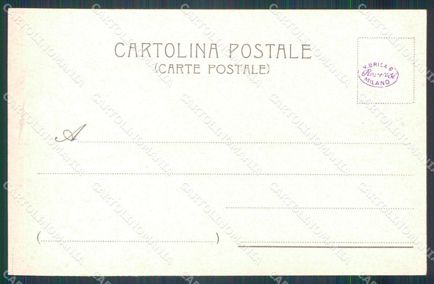 Militari IV Reggimento Bersaglieri 26º 19º 31º Battaglione cartolina XF1238 – retro