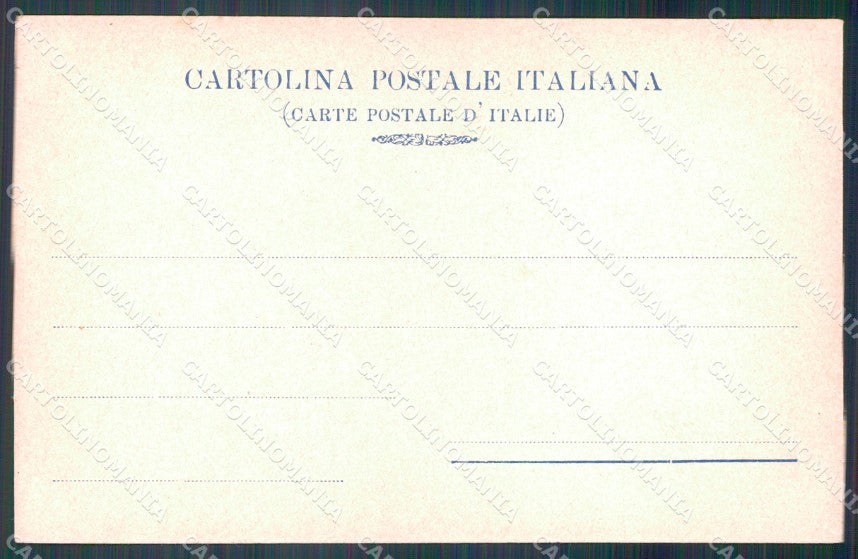 Militari IX Reggimento Bersaglieri 1836 cartolina XF1258 – retro