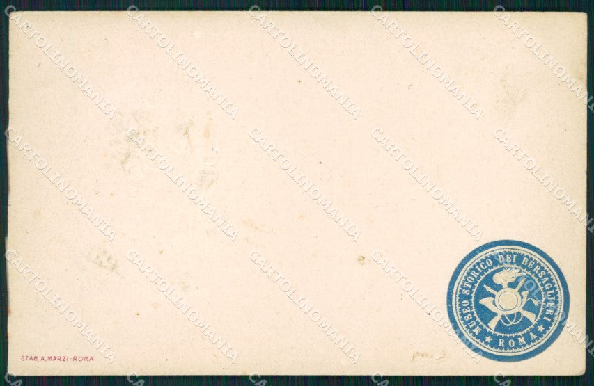 Militari Museo Bersaglieri La Marmora Rilievo cartolina XF1267 – fronte