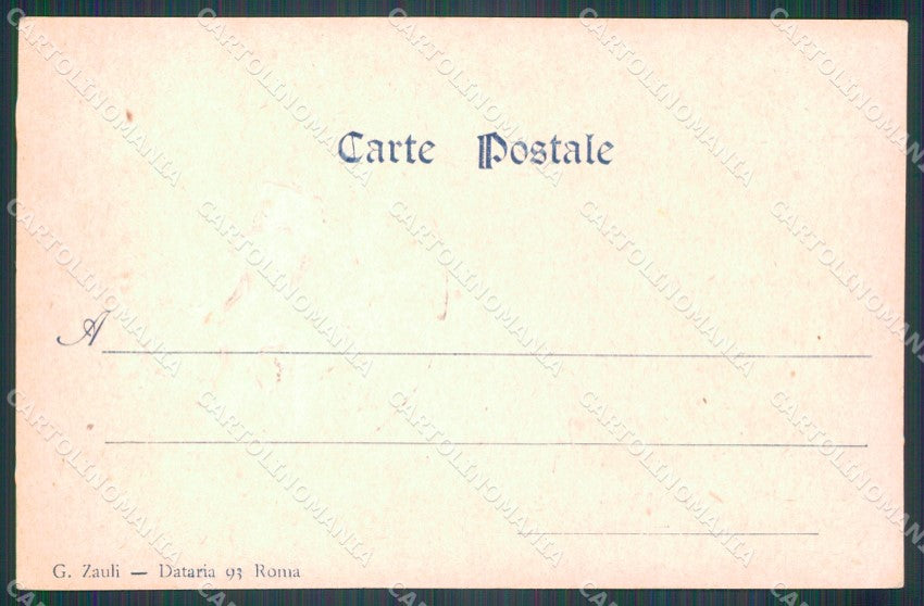 Militari XXXV Anniversario Presa di Roma Bersaglieri cartolina XF1295 – retro