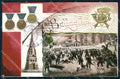 Militari VII Battaglione Bersaglieri Palestro cartolina XF1302 – fronte