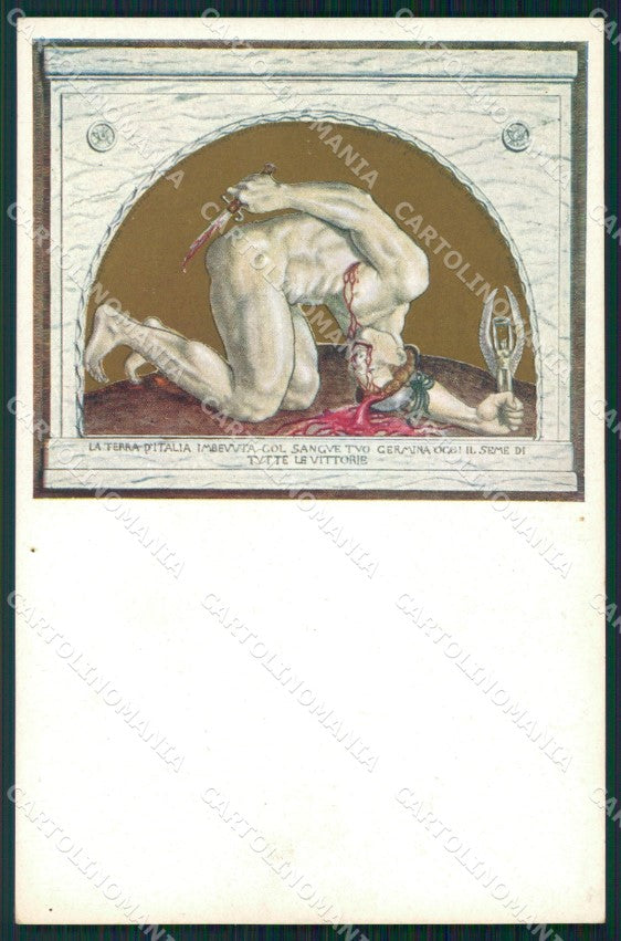 Militari V Reggimento Bersaglieri cartolina XF1328 – fronte