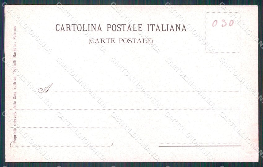 Militari 30º Battaglione Bersaglieri Gilardi cartolina XF1364 – retro