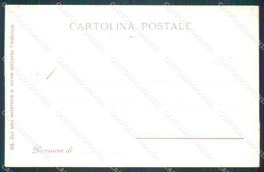 Militari II Battaglione Bersaglieri cartolina XF1380 – retro