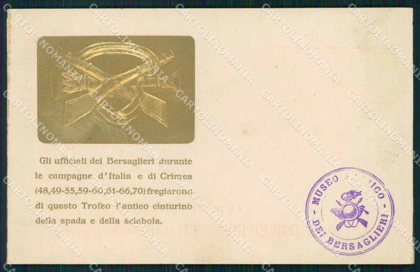 Militari Campagne D'Italia Crimea Bersaglieri cartolina XF1401 – fronte