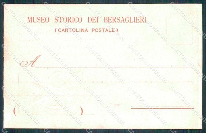 Militari Campagne D'Italia Crimea Bersaglieri cartolina XF1401 – retro