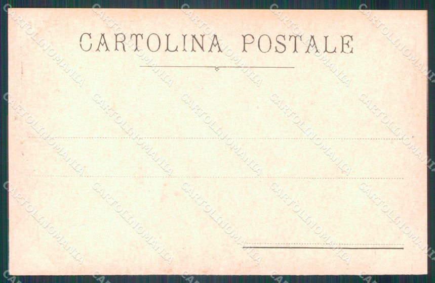 Militari VI Reggimento Bersaglieri 6º 13º 19º Battaglione cartolina XF1438 – retro