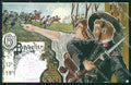 Militari VI Reggimento Bersaglieri 6º 13º 19º Battaglione cartolina XF1442 – fronte