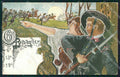 Militari VI Reggimento Bersaglieri 6º 13º 19º Battaglione cartolina XF1443 – fronte