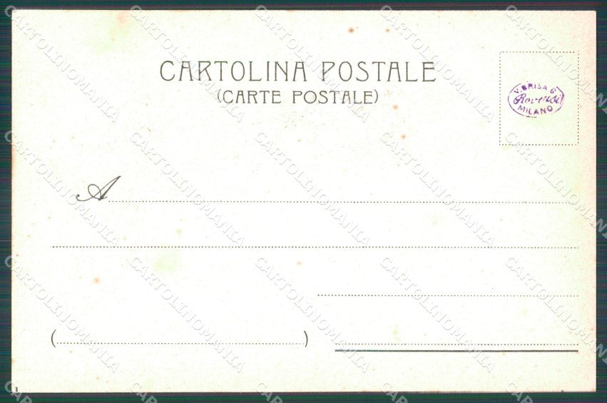 Militari IV Reggimento Bersaglieri XXVI XXIX XXXI Battaglione cartolina XF1477 – retro