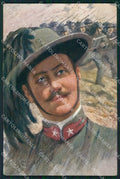 Militari Propaganda WWI Bersaglieri GG cartolina XF1491 – fronte