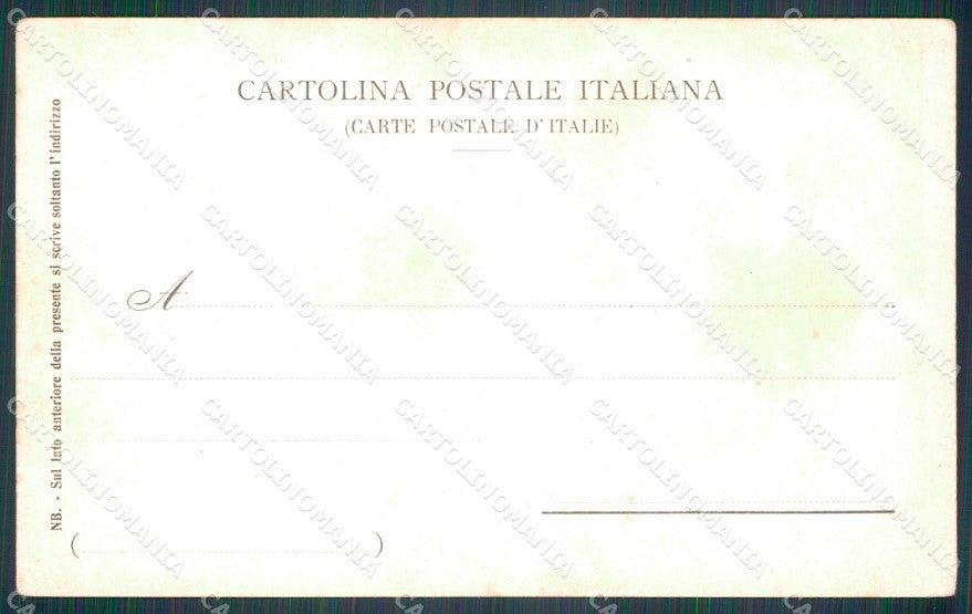 Militari VI Reggimento Bersaglieri Nucleo Ciclisti 108/600 cartolina XF1512 – retro