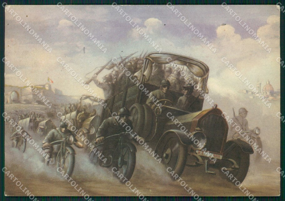 Militari VII Centro Automobilistico FG cartolina XF1758 – fronte