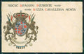 Militari I Reggimento Nizza Cavalleria Dragoni Piemonte cartolina XF1814 – fronte