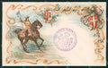 Militari I Reggimento Nizza Cavalleria Dragoni Piemonte cartolina XF1834 – fronte