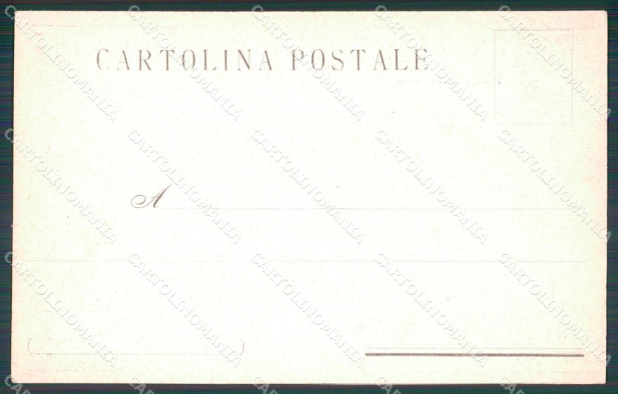 Militari Reggimentali I Reggimento Nizza Cavalleria Uniforme cartolina XF1844 – retro