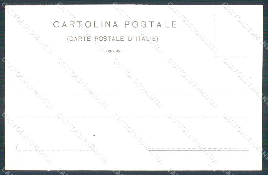 Militari Reggimentali I Reggimento Nizza Cavalleria Uniforme cartolina XF1845 – retro
