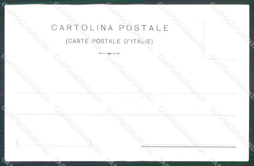 Militari Reggimentali I Reggimento Nizza Cavalleria Uniforme cartolina XF1846 – retro