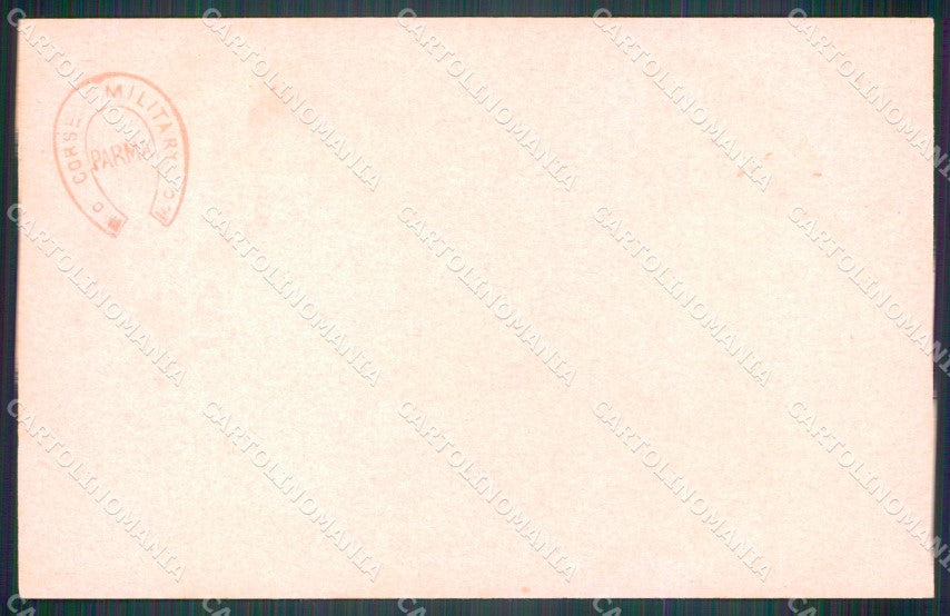 Militari Reggimentali II Reggimento Piemonte Cavalleria cartolina XF1896 – retro