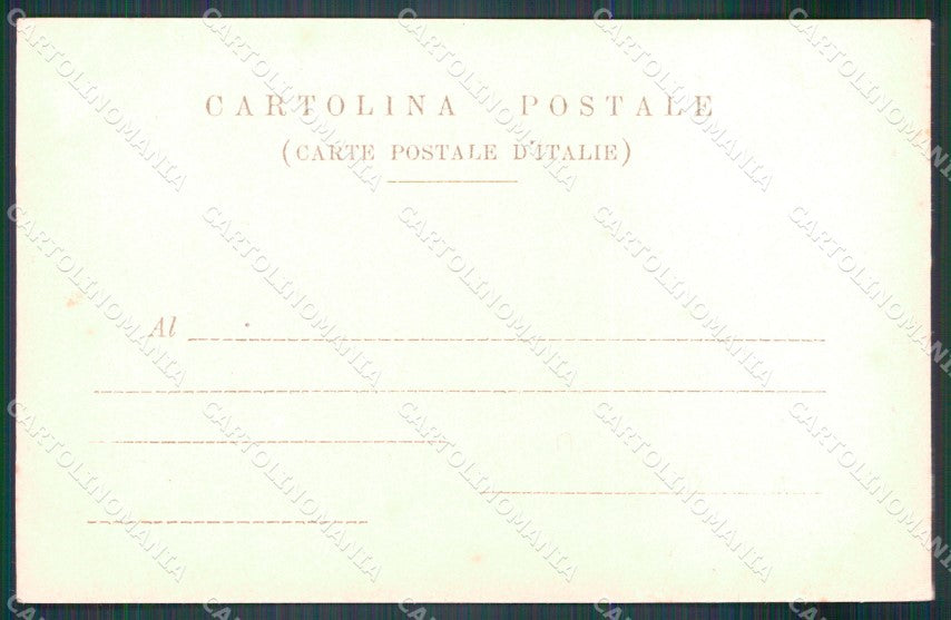 Militari Reggimentali II Reggimento Piemonte Cavalleria cartolina XF1897 – retro
