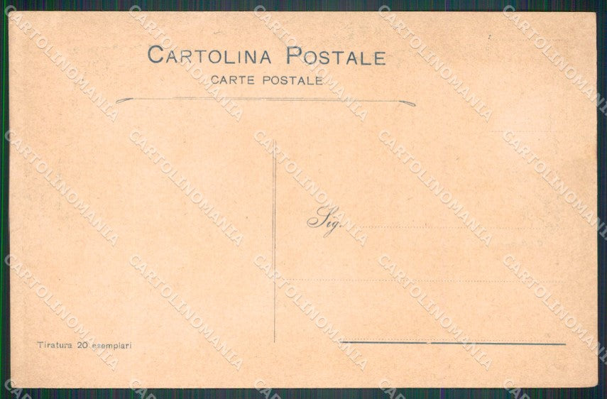 Militari III Reggimento Savoia Cavalleria Volta Mantovana cartolina XF1906 – retro