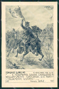 Militari III Reggimento Cavalleria Tagliamento Udine Martino cartolina XF1926 – fronte