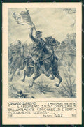 Militari III Reggimento Cavalleria Tagliamento Udine Martino cartolina XF1927 – fronte