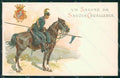Militari Reggimentali III Reggimento Savoia Cavalleria cartolina XF1942 – fronte