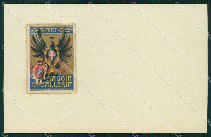 Militari Reggimentali III Reggimento Savoia Cavalleria cartolina XF1949 – fronte